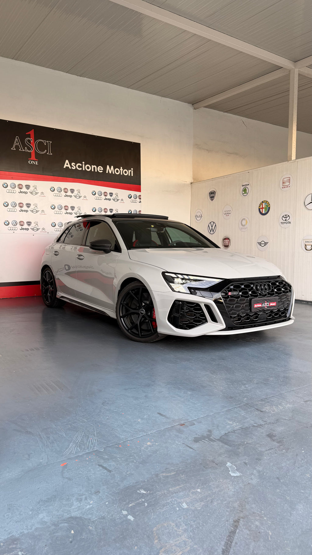 Audi Rs3 Chalk grey