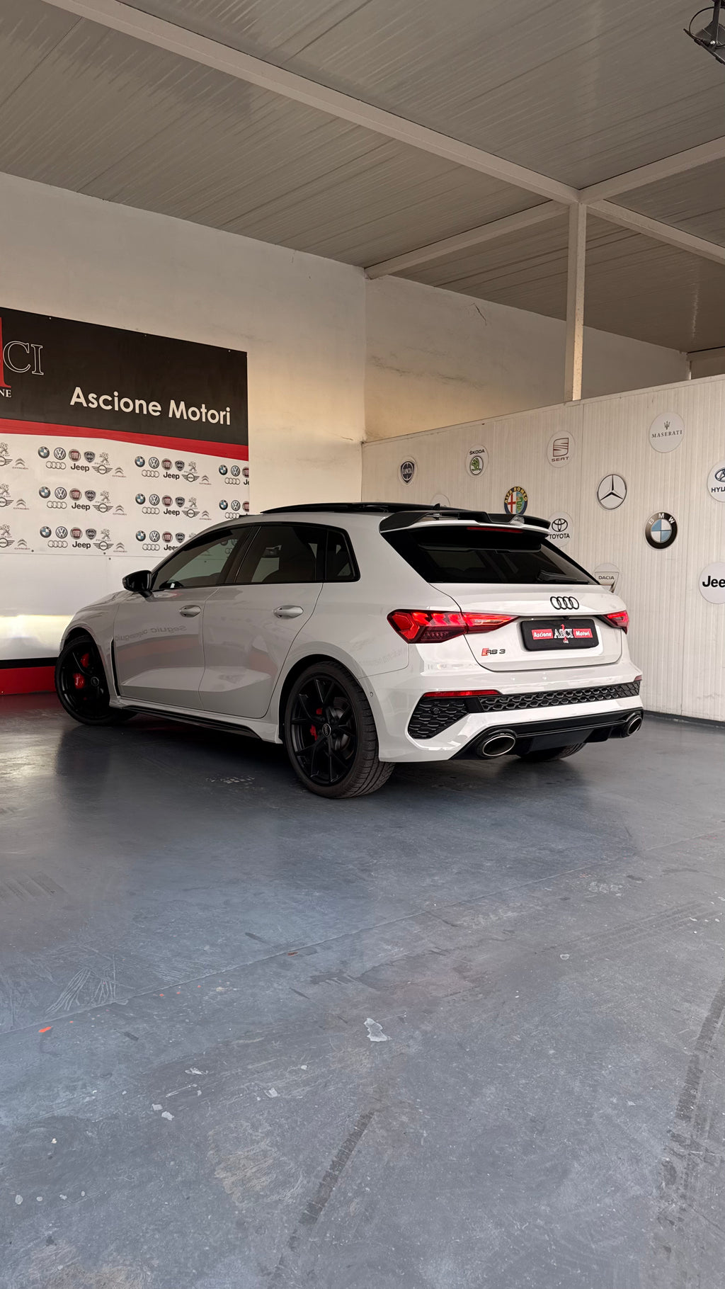 Audi Rs3 Chalk grey