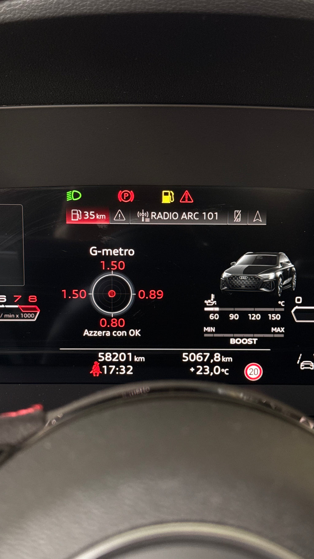 Audi Rs3 Chalk grey